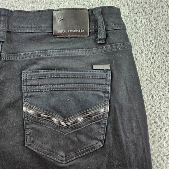 Nick Danger Jeans Mens 36x30 (35x29) Black Slim Straight Modern Stretch - Picture 1 of 15